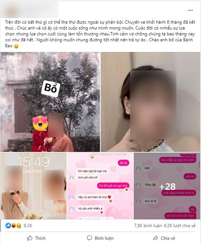 Chồng có vợ đang mang thai lén lút cặp kè với tiểu tam đã có chồng con, phản ứng của chính thất khiến tất cả xót xa - 1