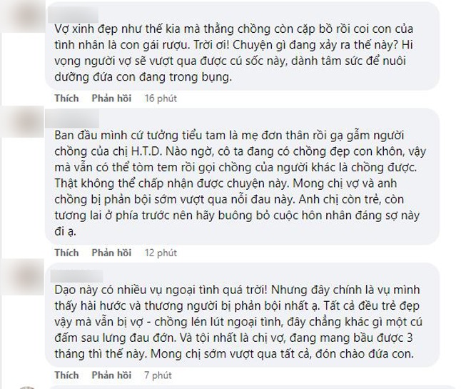 Chồng có vợ đang mang thai lén lút cặp kè với tiểu tam đã có chồng con, phản ứng của chính thất khiến tất cả xót xa - 8