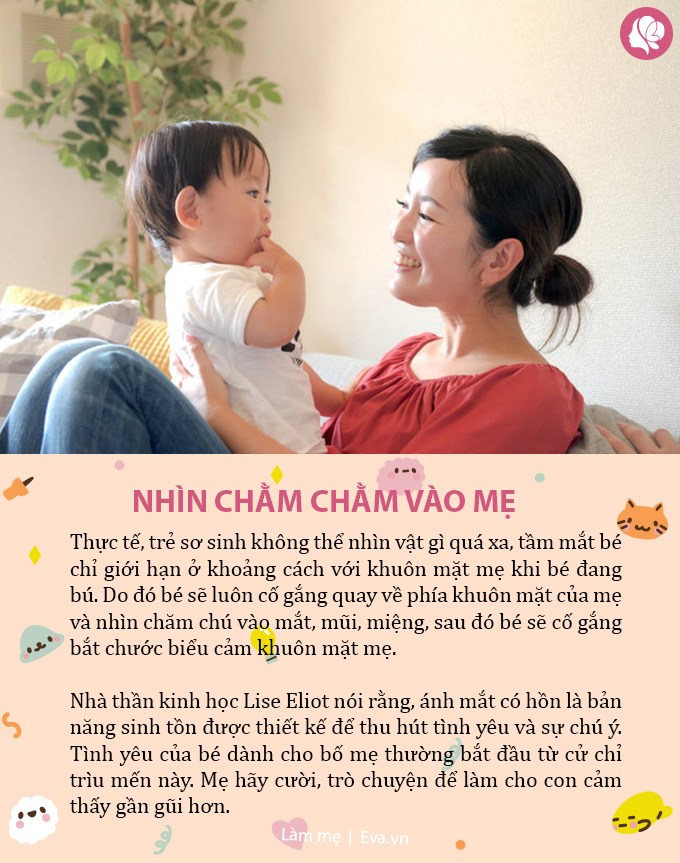 Những hành động đáng yêu, trẻ sơ sinh thể hiện “Con yêu mẹ” - 2