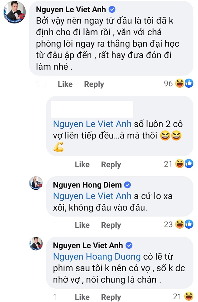 Tay trong tay dự tiệc với Hồng Diễm, Việt Anh vẫn than: amp;#34;Số không được nhờ vợamp;#34; - 2