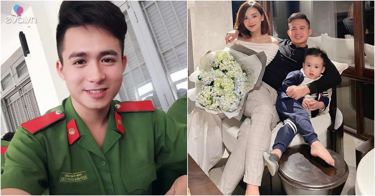 Chú công an chiếm sóng VTV vì quá đẹp trai: Vợ là top 10 Hoa hậu Việt Nam, con trai hot hơn bố