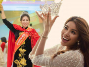 Làm đẹp - Mẹ Phạm Hương đội vương miện như Nữ Hoàng, CĐM cổ vũ thi Hoa hậu lấy lại danh dự cho con gái