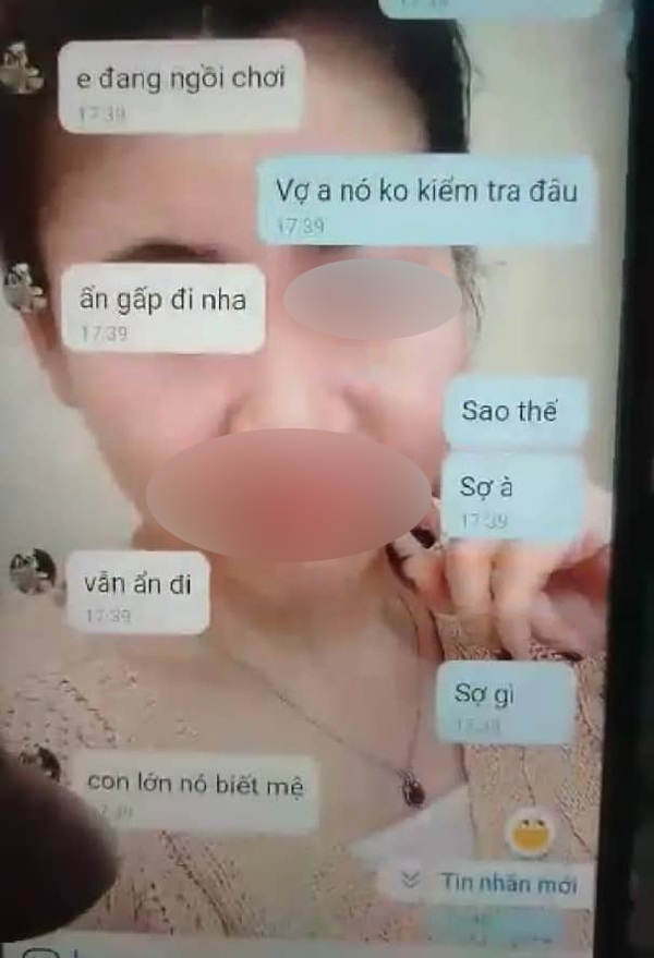 Vợ về quê ở cữ, người chồng quê Thanh Hóa ngoại tình cài tin nhắn ẩn xóa dấu vết, tiểu tam còn chửi mắng con gái của chính thất - 1