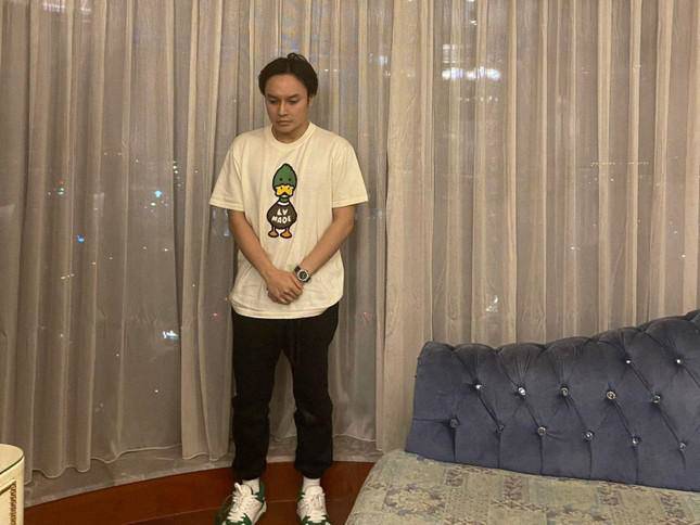 Long khi bị bắt giữ.