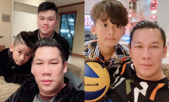 Nam Lê được nhận xét giống bố, trong khi Kỳ Anh giống mẹ Lệ Quyên hơn.