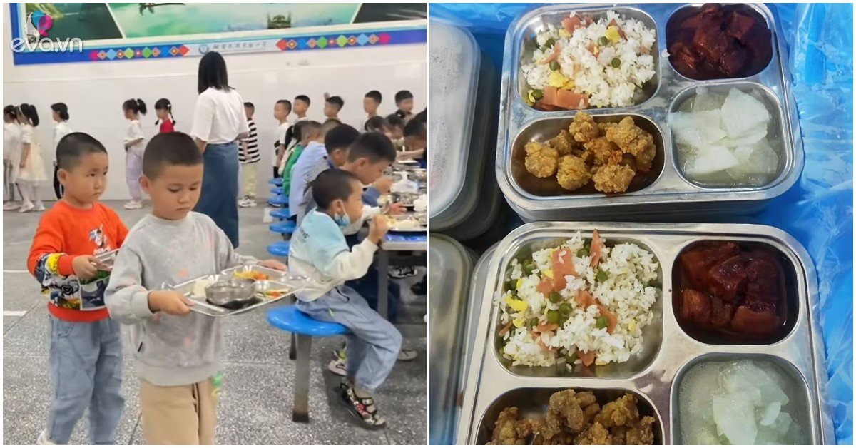 Bữa ăn trưa ở trường đầy áp lực của học sinh tiểu học khiến hội phụ huynh lo lắng khi xem