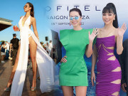 Thời trang - Sau sự cố mặc áo dài phản cảm, Hà Anh nay "lên đồ" đi thảm đỏ khác một trời một vực 