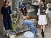 Thời trang - Học tập các quý cô châu Á lên đồ diện thu giá rẻ nhưng sang chảnh