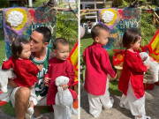 Làm mẹ - Lisa Leon diện áo dài đón Trung thu bên Kim Lý quá đáng yêu, nhưng vắng bóng Hồ Ngọc Hà