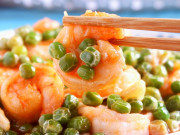 Bếp Eva - Loại hạt được mệnh danh là "kim cương xanh" siêu giàu dưỡng chất đem xào với tôm ngon bổ gấp bội