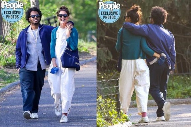 Katie giờ chìm đắm trong tình yêu.