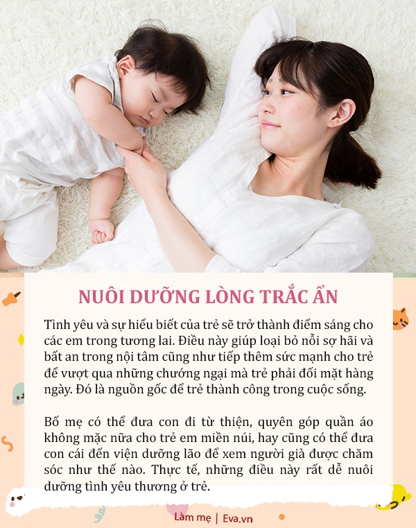 Muốn con thành người giỏi giang, thành đạt, có 5 điều mẹ nên dạy trẻ trước 3 tuổi - 4