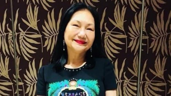 Mẹ Từ Hy Viên rất ưng con rể mới.