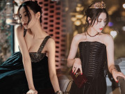 Làm đẹp - Vén 2 sợi tóc, Địch Lệ Nhiệt Ba lên thẳng hot-search xứ Trung: Mặt sang đã đành, vòng 1 còn ấn tượng hơn