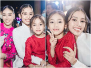 Làm mẹ - Con gái “Hoa hậu tương lai” của Hà Kiều Anh đọ sắc cùng Hoa hậu Tiểu Vy, xinh bất phân thắng bại