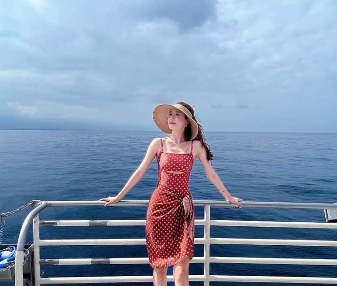 Từ lâu cô đã nổi tiếng có body đẹp.