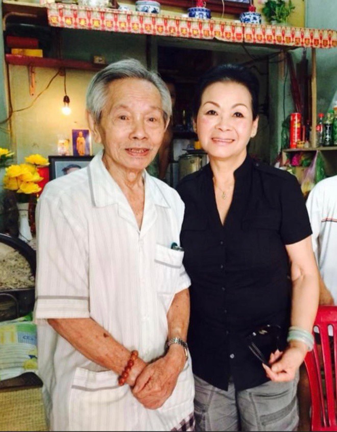 Khánh Ly và nhạc sĩ Thanh Bình.