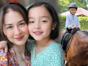 Làm đẹp - Con gái của mỹ nhân Philippines được chơi thể thao quý tộc, 7 tuổi đã nổi tiếng hơn mẹ