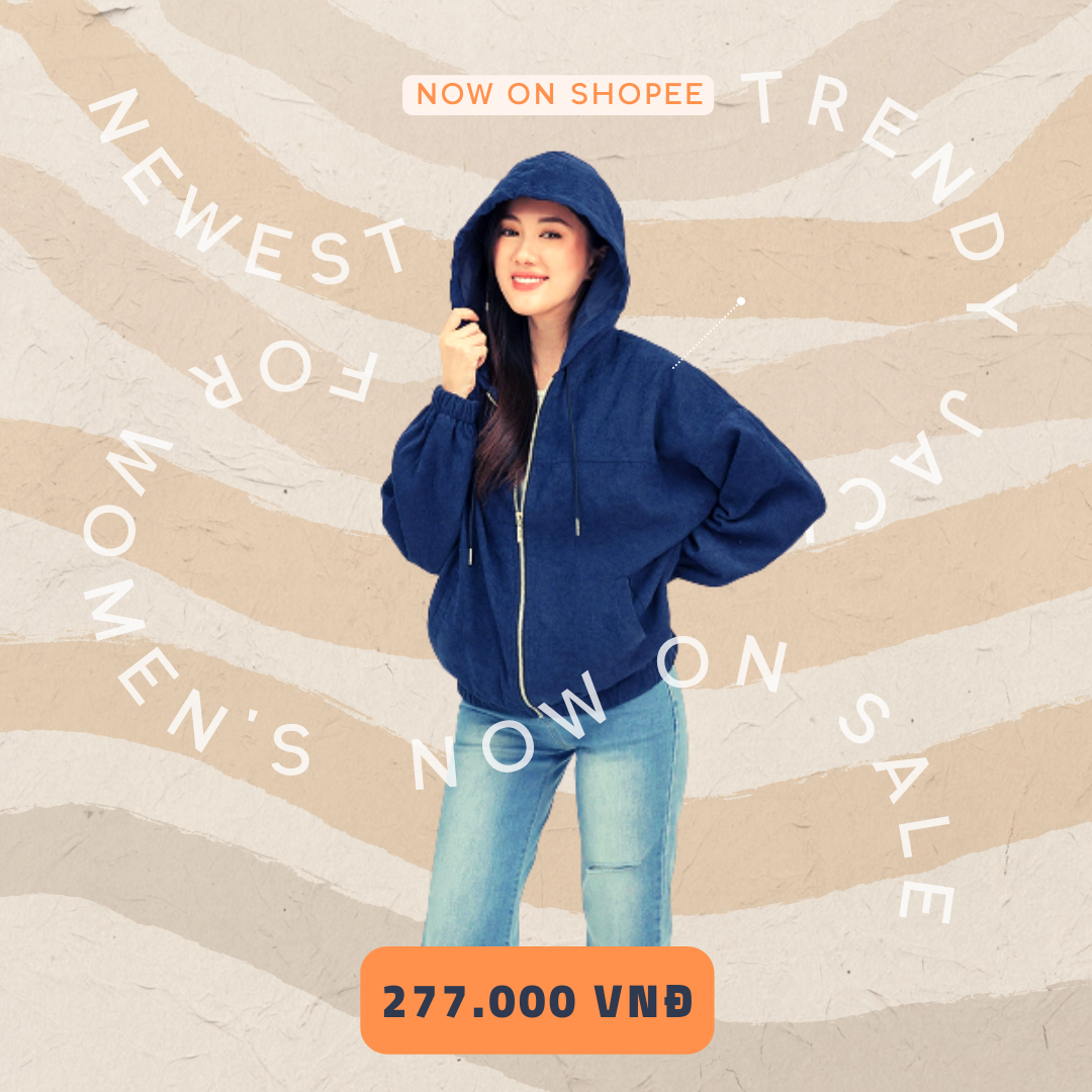 Áo khoác thuộc thương hiệu GUMAC có mũ kết hợp với quần jean hoặc legging và giày thể thao là lựa chọn rất tuyệt vời dành cho những bạn nữ trong mùa thu. 