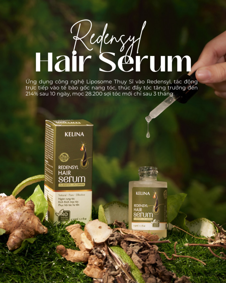 Tinh chất Kelina - Giải mã hiệu quả ngăn rụng, dưỡng chất bị phá vỡ - 1