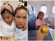 Làm mẹ - Con gái ở quê của H'Hen Niê đã 6 tuổi, được mẹ cho di chuyển bằng máy bay hạng thương gia
