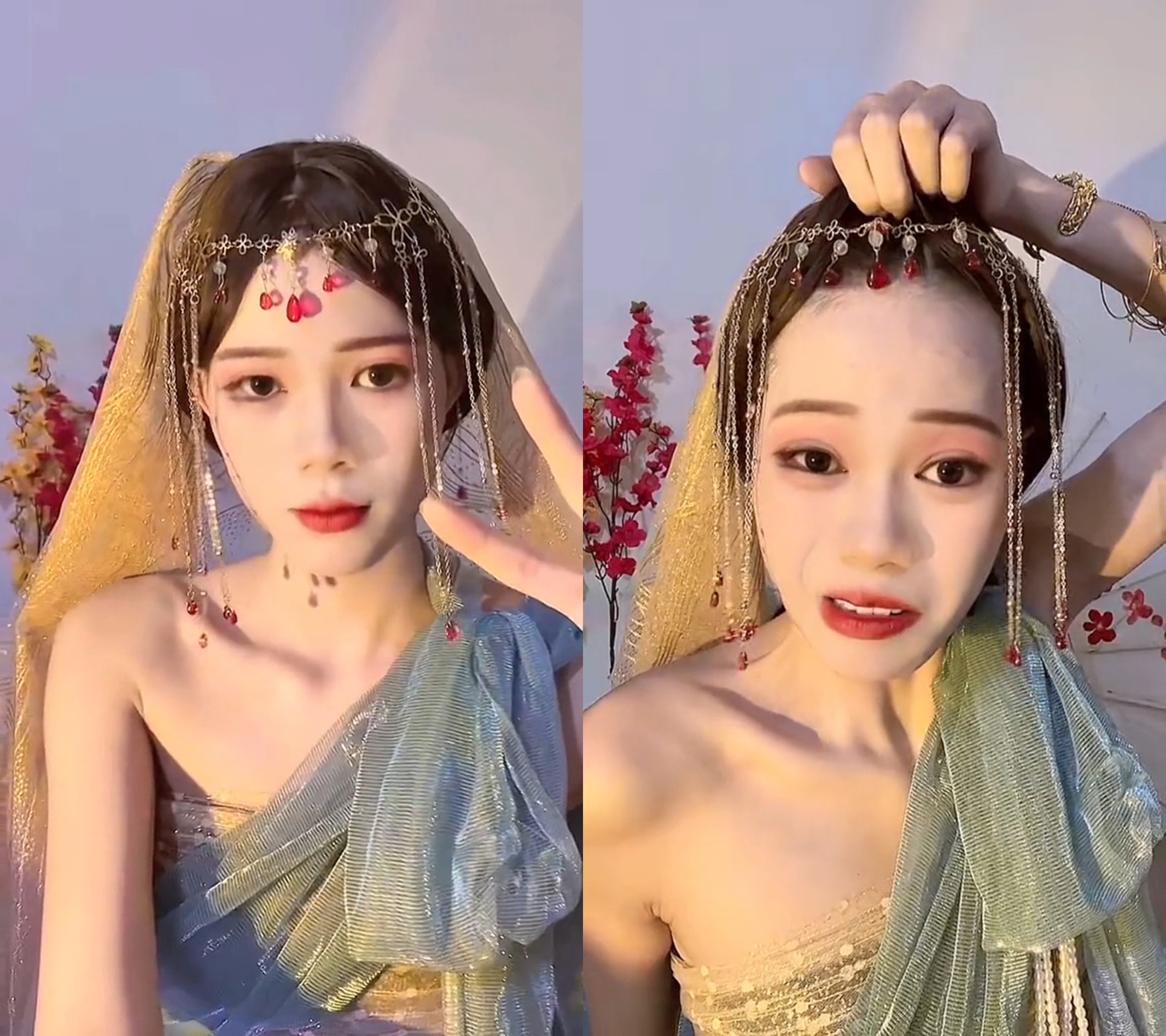 Biến hình khoe mặt xinh, nách trắng tinh, amp;#34;mỹ nhân Tik Tokamp;#34; gây lú chẳng biết là nam hay nữ - 6