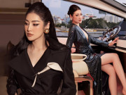 Thời trang - Lấy chồng thiếu gia, Á hậu sang nhất nhì VTV đi làm mặc đắt đỏ, hàng hiệu sắm "bỏ xó"