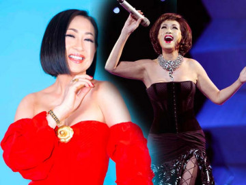 Nữ danh ca Việt Nam U70 vẫn diện đầm trễ vai, xuyên thấu gợi cảm kém gì gái trẻ