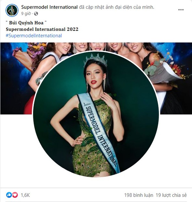 Đăng quang siêu mẫu Quốc tế 2022, Bùi Quỳnh Hoa bị phát hiện amp;#34;xin víaamp;#34; Hương Giang và Thùy Tiên - 1
