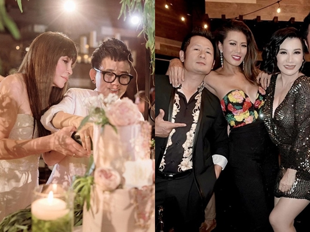 Thanh Hà - Phương Uyên lộ ảnh cưới hiếm hoi, Thanh Thảo cố tình sai quy định dù chủ tiệc cấm?