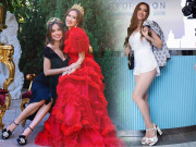 Nữ tỷ phú Mỹ gốc Việt chuộng diện quần khiêm tốn vải, U60 khoe chân dài đắt giá 