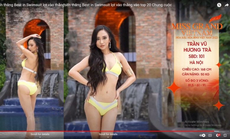 Vỡ mộng phần thi bikini của Miss Grand Vietnam, loạt thí sinh amp;#34;máu mặtamp;#34; lộ bụng phì phèo mỡ - 9