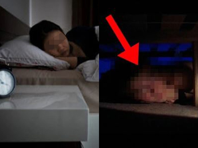 Đang ngủ trong ký túc xá thì bị bàn tay lạ kéo quần, cô nữ sinh tá hỏa khi nhìn xuống gầm giường