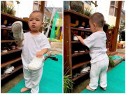 Giải trí - Sao Việt 24h: Con gái Hồ Ngọc Hà ốm, Leon lẻ loi đi học một mình, mếu máo khi nhắc tới chị