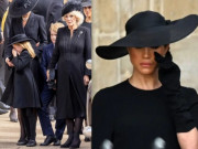 Giải trí - Những giọt nước mắt trong đám tang Nữ hoàng: Meghan rưng rưng, Công chúa Charlotte lấy tay lau mặt