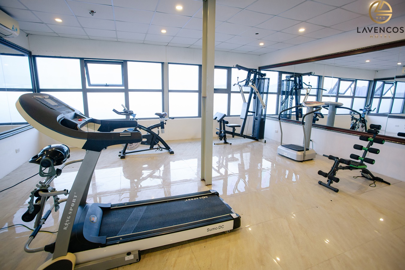 Phòng Gym của Lavencos Hotel