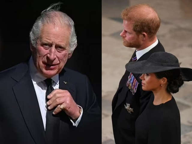 Meghan yêu cầu được gặp riêng Vua Charles III và nụ cười khó hiểu khi đưa tang Nữ hoàng