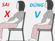 Bà bầu - 4 tư thế ngồi mẹ bầu tuyệt đối tránh để không gây hại đến thai nhi