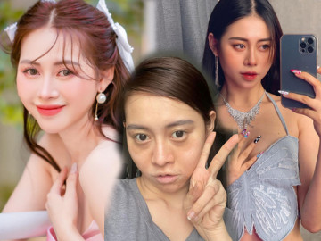 Nữ Tiktoker có hơn 11 triệu người theo dõi tung ảnh mặt mộc xám xịt, môi thâm