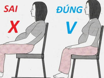 4 tư thế ngồi mẹ bầu tuyệt đối tránh để không gây hại đến thai nhi