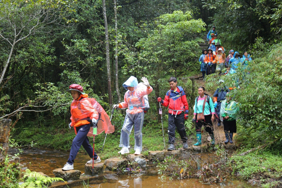 Đăng ký tham gia leo Fansipan cùng Học viện Minh Trí Thành đã giúp chị Hằng có động lực để tập luyện đi bộ hàng ngày, từ 1km cho đến 2, 3km