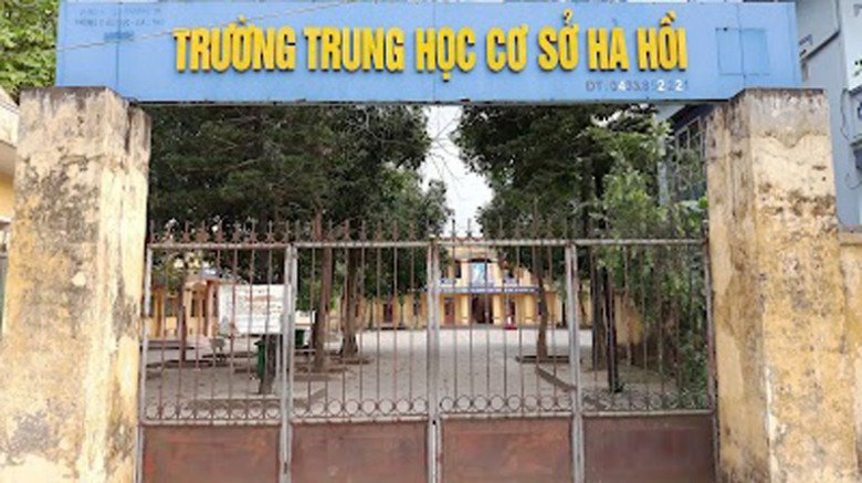 Trường học nơi xảy ra sự việc.