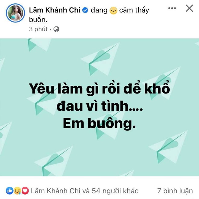 Lâm Khánh Chi bất ngờ tiết lộ “toang” với mối quan hệ mới, thừa nhận khổ đau vì tình - 1