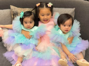 Làm mẹ - Con gái sinh đôi bị để ý ngoại hình, Vân Trang thừa nhận: Hai bé không giống nhau