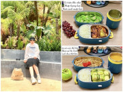 9X Hà Tĩnh làm hộp cơm trưa mang đi làm ngon “nhức mắt”, chi phí chỉ vài chục nghìn