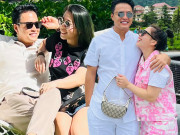 Thời trang - Bà xã Hồng Đăng tái xuất, được chồng tư vấn ăn mặc, "lên đồ" như chạy đua với con gái