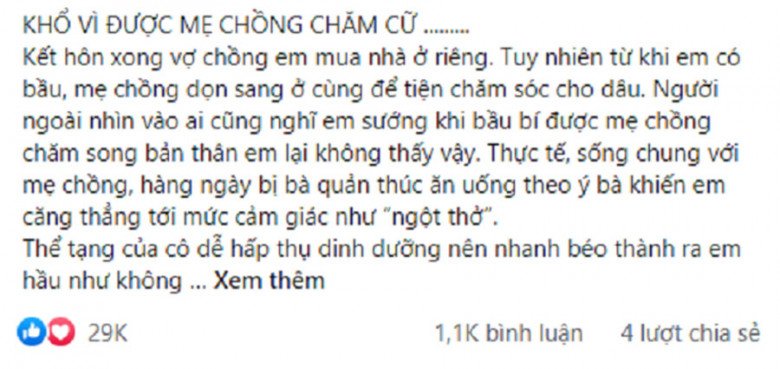 Khổ sở vì được mẹ chồng chăm cữ bắt ăn yến chưng, nàng dâu lén đổ vào thùng rác - 1