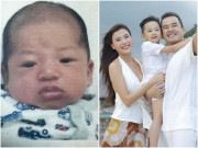 Làm mẹ - Con Thuý Diễm mới sinh nhăn nheo, 4 năm sau soái ca như Lương Thế Thành, tướng tai không vừa