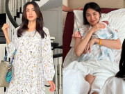Bà bầu - 3 lần đi đẻ của Tăng Thanh Hà: Bố chồng tỷ phú đích thân tới thăm, nhan sắc “ngọc nữ” trên giường sinh quá đẹp