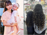 Làm mẹ - Xưa đầu trọc lốc, con gái Lý Hải Minh Hà giờ tóc dài, dày, xinh đẹp khiến ai cũng mê